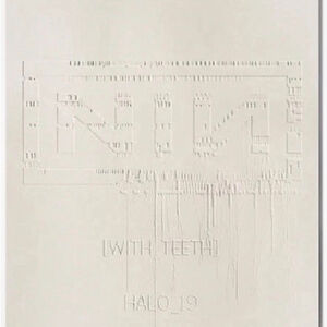 NIN Nine Inch Nails With Teeth Embossed Poster 18” x 24” | Mint Condition